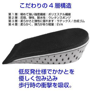 シークレット インソール かかと用 こっそり身...の詳細画像2