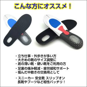 インソール 衝撃吸収 メンズ レディース 靴の...の詳細画像1
