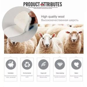 あったか ウールインソール 羊毛で 暖かい 防...の詳細画像2