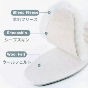 あったか ウールインソール 羊毛で 暖かい 防...の詳細画像5
