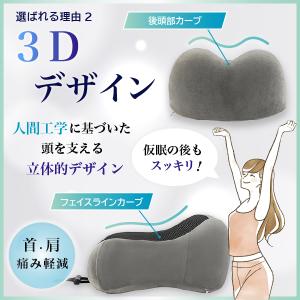 ネックピロー 飛行機 車用 低反発 首枕 携帯...の詳細画像3