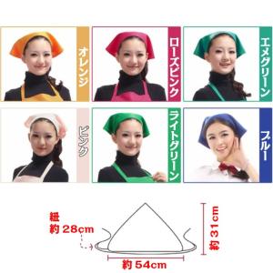 三角巾 キッチン エプロン セットアップOK ...の詳細画像4