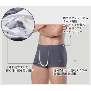 ボクサーパンツ メンズ 下着 3枚セット ボク...の詳細画像5