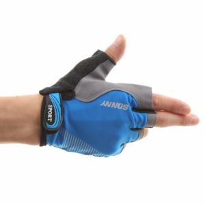 トレッキンググローブ 登山 ハーフフィンガー ...の詳細画像3