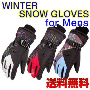 スキー スノボー 防寒 グローブ メンズ 手袋 ウィンタースポーツ