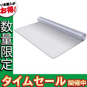 デスクマット 透明 120×60cm カット可能 クリアマット