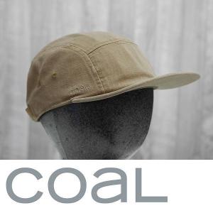 22 COAL EDISON CAP - LIGHT BROWN コール 5パネル キャップ 正規品