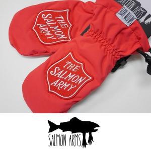 【新品:SALE】22 SALMON ARMS CLASSIC MITT - Salmon Army-Red - L 正規品 サーモンアーム ミトン グローブ｜wmsnowboards2