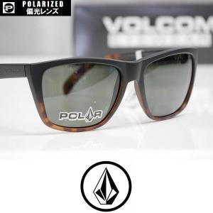 【新品】VOLCOM サングラス PLASM 偏光レンズ - MATTE DARKSIDE / GRAY POLARIZED 正規品｜wmsnowboards2