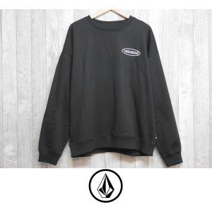 【新品:SALE】23 VOLCOM DIAL UP CREW - BLACK - M トレーナー スノーボード アパレル パーカー 正規品｜wmsnowboards2