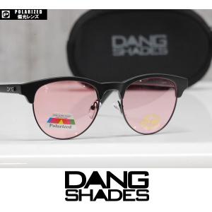 【新品】DANG SHADES EASTHAM RP サングラス 偏光レンズ Black Matte / Rose Polarized 正規品 vidg00467｜wmsnowboards2