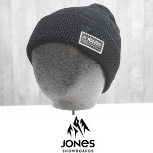 20 JONES ARLBERG BEANIE - BLACK - 国内正規品 スノーボード ビーニー ニット帽｜wmsnowboards