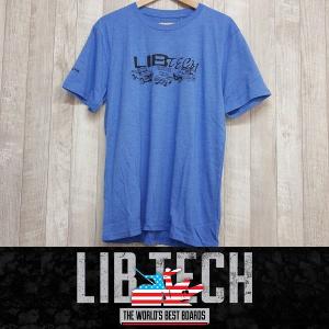 20 LIBTECH Tシャツ PICK UP STICK TEE - BLUE 国内正規品 スノーボード