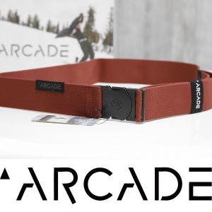 ARCADE BELTS アーケードベルト RANGER - VERMILION - 国内正規品 - 伸縮ベルト ゴムベルト｜wmsnowboards