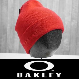 21 OAKLEY GRADIENT ELLIPSE BEANIE - POPPY RED - 国内正規品 スノーボード ビーニー ニット帽｜wmsnowboards