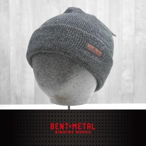 20 BENTMETAL MOTOR BEANIE - Charcoal - 国内正規品 スノーボード ビーニー ニット帽｜wmsnowboards