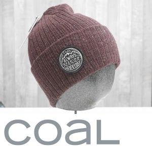 22 COAL THE OAKS - MAROON - 国内正規品 スノーボード ビーニー ニット帽｜wmsnowboards