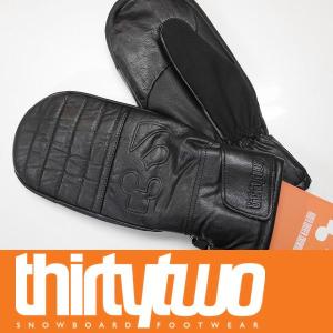 22 ThirtyTwo スノーボード グローブ OUTPOST MITT - BLACK - 国内正規品｜wmsnowboards