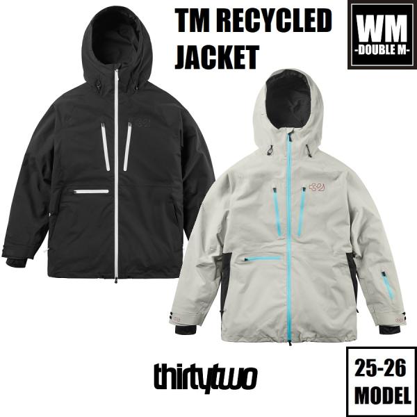 25-26 ThirtyTwo ウェア TM RECYCLED JACKET 国内正規品 スノーボー...