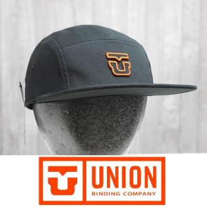 22 UNION ユニオン キャップ 帽子 5 PANEL - BLACK/ORANGE 国内正規品｜wmsnowboards