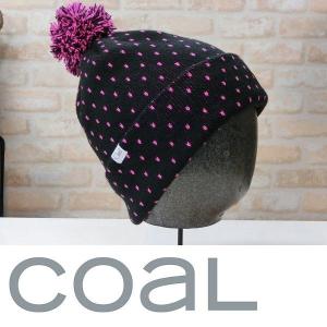 Coal ビーニー DOTTIE BEANIE - BLACK - 国内正規品 スノーボード ビーニー ニット帽｜wmsnowboards