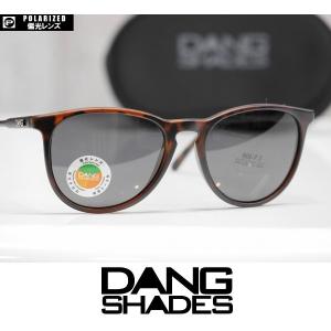 DANG SHADES サングラス FENTON - Tortoise Matte / Black Smoke Polarized 偏光レンズ 国内正規品 vidg00427｜wmsnowboards