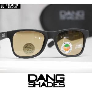 DANG SHADES サングラス LOCO - Black Soft / Light Amber Polarized Premium プレミアム 偏光レンズ 国内正規品 vidg00430-lbr｜wmsnowboards