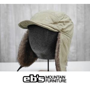 23 ebs エビス キャップ 帽子 FUR CAP - KHAKI 国内正規品 スノーボード｜wmsnowboards