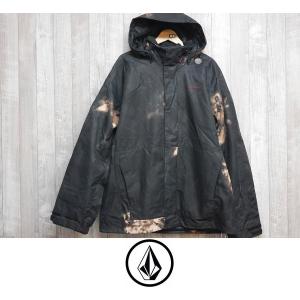 22-23 VOLCOM ウェア ICONIC STONE JACKET - BLEACH BLACK(BEB) スノーボード ジャケット 国内正規品｜wmsnowboards