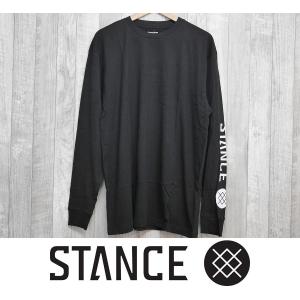 22 STANCE 長袖 Tシャツ ICON LS - BLACK - 国内正規品｜wmsnowboards
