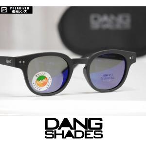 DANG SHADES サングラス SELECT - Black Soft / Blue Mirror Polarized 偏光レンズ 国内正規品 vidg00446｜wmsnowboards
