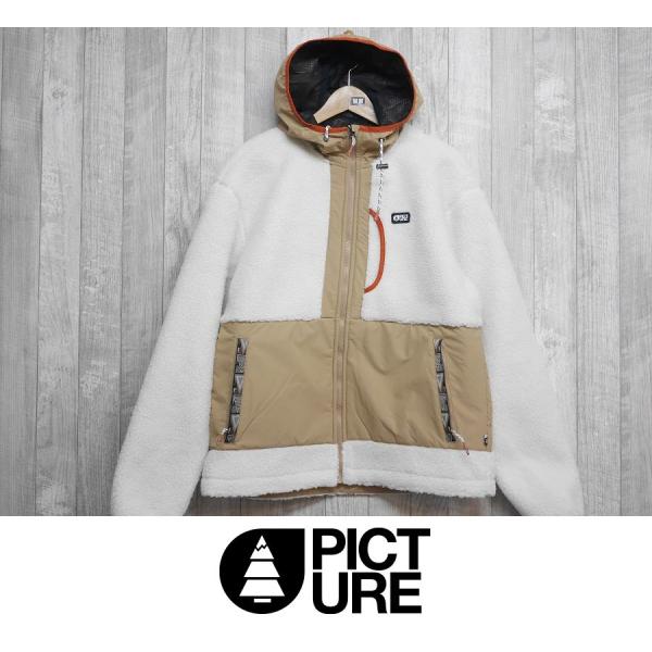 24 PICTURE フリース ジャケット PEMBERTON ZIP FLEECE - Tofu-...