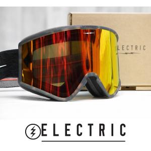 24 ELECTRIC エレクトリック ゴーグル KLEVELAND - BLACK TORT NURON - RED CHROME CONTRAST ジャパンフィット 国内正規品｜wmsnowboards