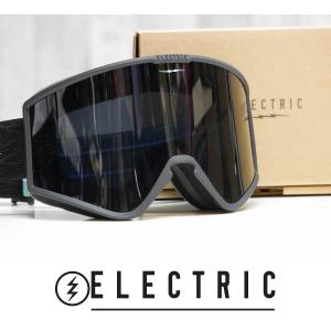 24 ELECTRIC エレクトリック ゴーグル KLEVELAND - STEALTH BLACK NURON - DARK GREY ジャパンフィット 国内正規品｜wmsnowboards