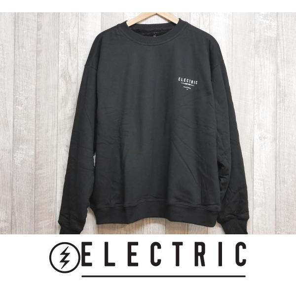 24 ELECTRIC 撥水 トレーナー REVERSIBLE CREW - BLACK - 国内正...