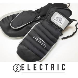 24 ELECTRIC エレクトリック スノーボード グローブ PUFF MITTEN SNOW GLOVE - BLACK - 国内正規品 ミトン｜wmsnowboards