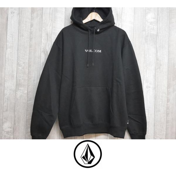 24 VOLCOM パーカー VOLCOM STONE PO FLEECE - BLACK - 国内...