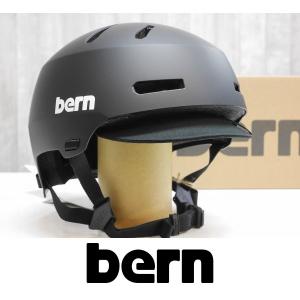 bern ヘルメット MACON VISOR 2.0 - Matte Black - ALL SEASONモデル ジャパンフィット 国内正規品｜wmsnowboards