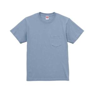 Tシャツ 半袖 綿100％ ポケット メンズ レディース 無地 スポーツ 男女兼用 介護 作業 制服...