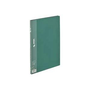 業務用10セット プラス クリアファイル 評判 ポケットファイル 横入れ式 A3 グリーン タテ型 Fc 124si