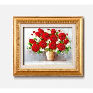 絵画 油絵 ばら バラ 薔薇の商品一覧 通販 Yahoo ショッピング