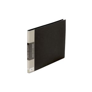 キングジム クリアーファイルカラーベース ヨコ ポケット 背幅14mm 10冊 1セット 送料無料 新品 黒 130c