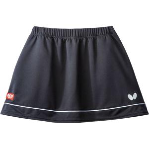 Butterfly バタフライ 卓球ゲームスカート Retia Skirt レティア スカート レディース用 ブラック ホワイト Xo Universitetrzd