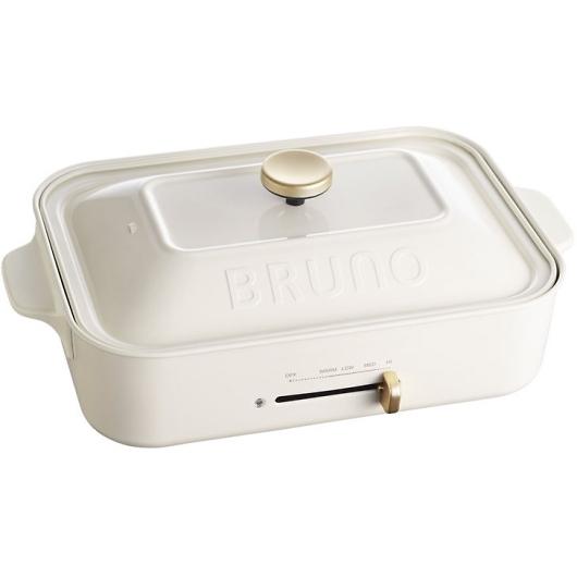 BRUNO ブルーノ コンパクトホットプレート ホワイト BOE021-WH