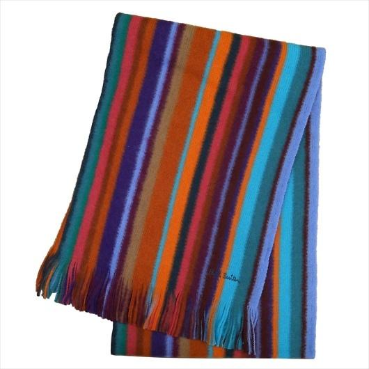 PAUL SMITH マフラー 2020年秋冬 MEN SCARF ORION STRP M1A-4...