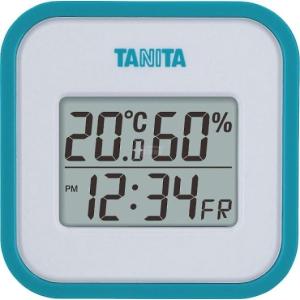 タニタ デジタル温湿度計 ブルー TT558BL｜wnet