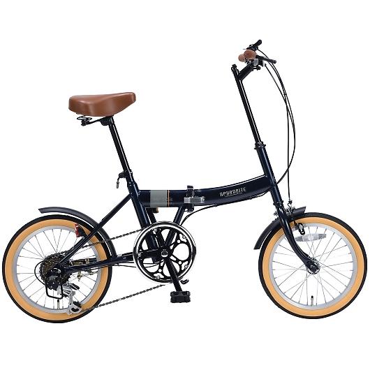 My Pallas マイパラス MF-103-NV 16インチ 6段変速 折り畳み自転車16インチ ...