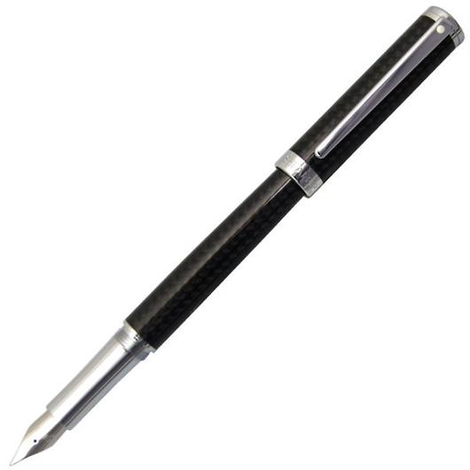 SHEAFFER シェーファー インテンシティ カーボンファイバーブラック 万年筆 ペン先 M（中字...