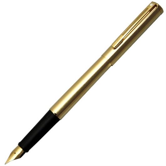 SHEAFFER シェーファー アジオ ブラッシュトゴールド 万年筆 ペン先 F（細字） AGIO4...