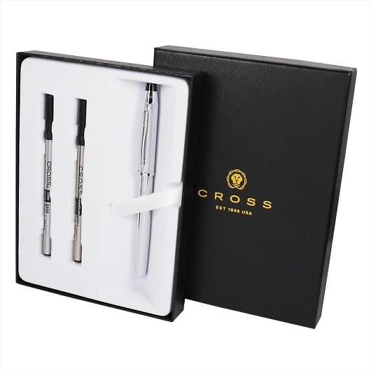 クロス センチュリーII 3504 クローム セレクチップローラーボール ボールペン 【専用ギフトケ...